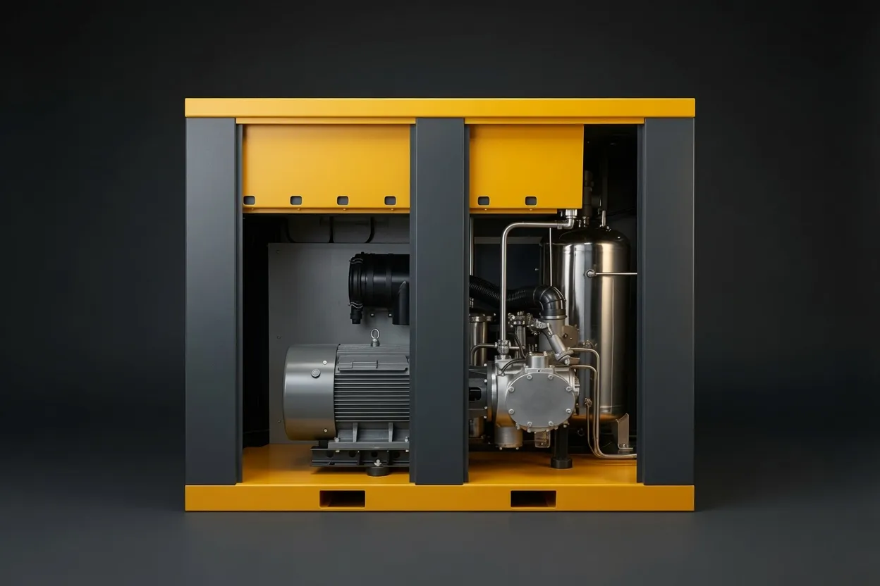 Oil-free VSD compressor energy audit upgrade