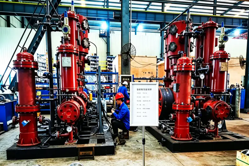 Australia Oil Free Air Compressor LW Series factory quality control manufacturing